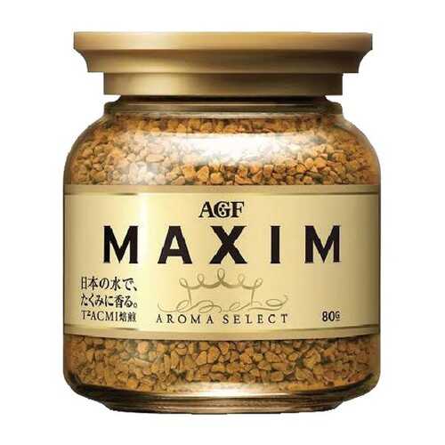 Кофе AGF Maxim растворимый gold blend 80 г в Покупочка