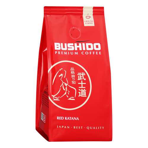 Кофе Bushido Red Katana молотый 227 г в Покупочка