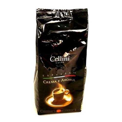 Кофе Cellini crema speciale итальянский оригинальный жаренный в зернах 1 кг в Покупочка