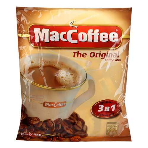 Кофе MacCoffee растворимый 3в1 20 г 25 штук в Покупочка