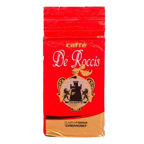 Кофе молотый De Roccis q rossa cremoso 250 г в Покупочка
