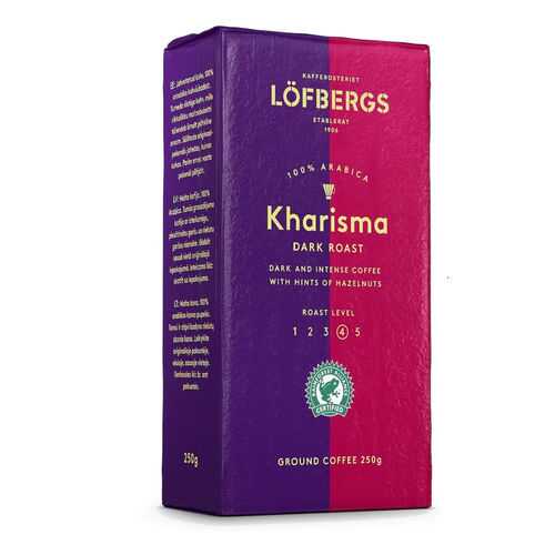 Кофе молотый Lofbergs Kharisma 250 г в Покупочка