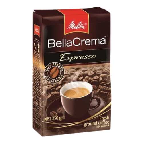 Кофе молотый Melitta bella crema espresso 250 г в Покупочка