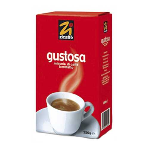 Кофе молотый Zicaffe gustosa 250 г в Покупочка