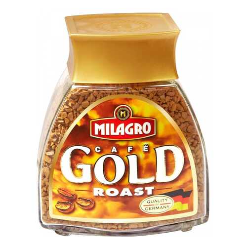 Кофе натуральный растворимый Milagro gold roast сублимированный 95 г в Покупочка