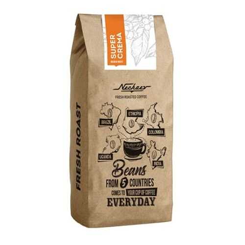 Кофе Nechaev Super Crema в зернах свежей обжарки 500 г в Покупочка