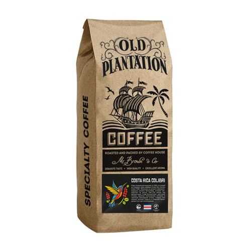 Кофе Old Plantation Specialty Coffee Costa Rica Colibri в зернах 250 г в Покупочка