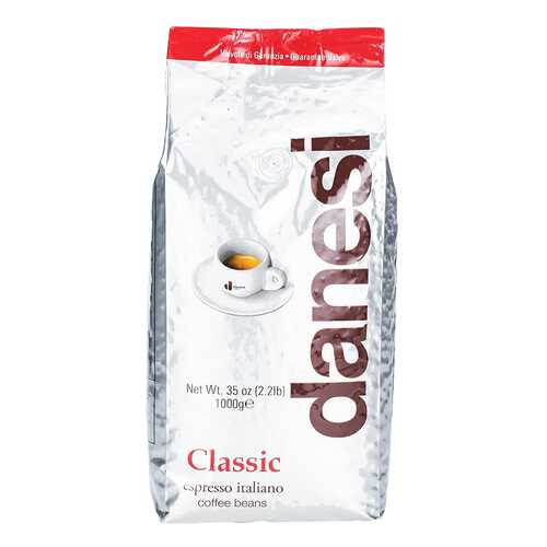 Кофе в зернах Danesi classic 1000 г в Покупочка