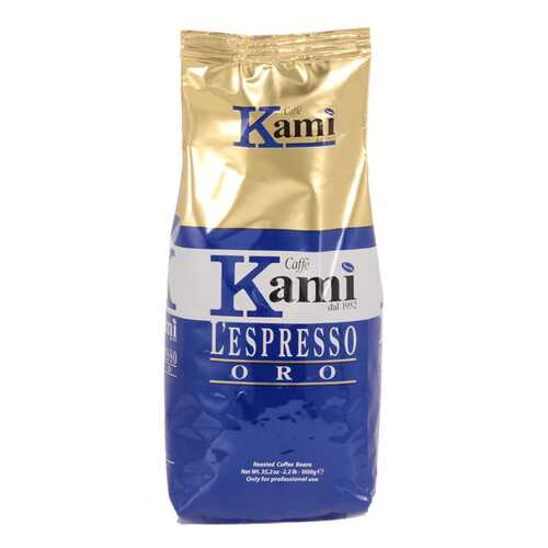 Кофе в зернах Kami lespresso oro 1000 г в Покупочка