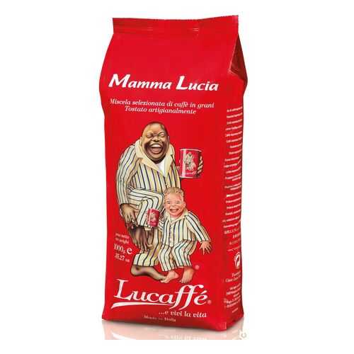 Кофе в зернах Lucaffe Mamma Lucia 1 кг в Покупочка