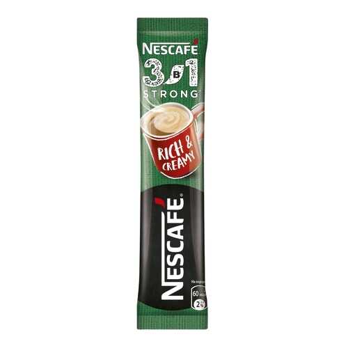 Крепкий кофе NESCAFE 3в1 растворимый порционный, 10 порций по 14.5г в Покупочка