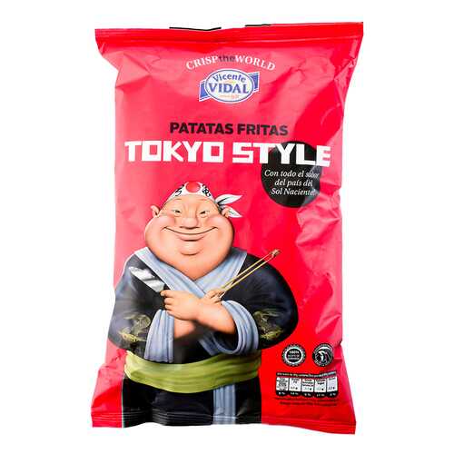 Чипсы картофельные Vicente Vidal Tokyo Style терияки 120 г в Покупочка