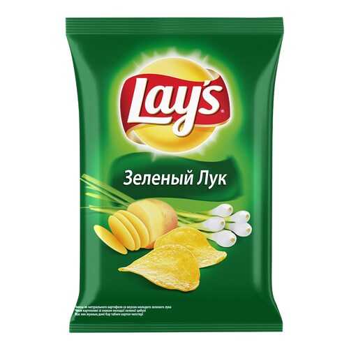 Чипсы Lay's из натурального картофеля зеленый лук 50 г в Покупочка