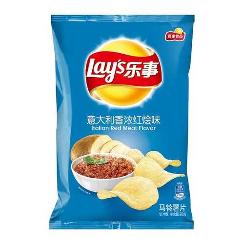 Чипсы LAYS со вкусом Итальянский соус болоньез,70 г в Покупочка