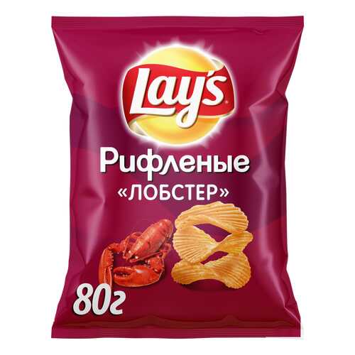 Картофельные чипсы Lay's лобстер 80 г в Покупочка