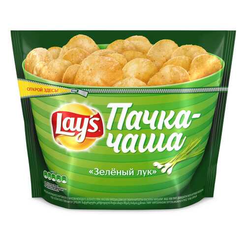 Картофельные чипсы Lay's зеленый лук 240 г в Покупочка