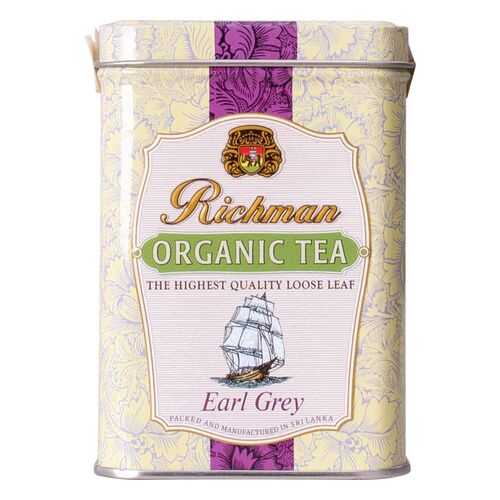 Чай черный Richman organic earl grey 100 г в Покупочка