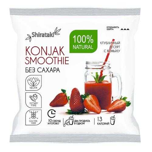 Десерт без сахара Konjak Smoothie клубничный 20 шт по 15 г в Покупочка