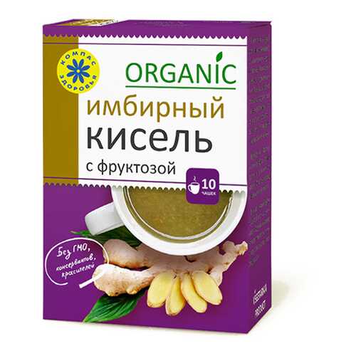 Кисель с фруктозой Имбирный Компас здоровья 150 г в Покупочка