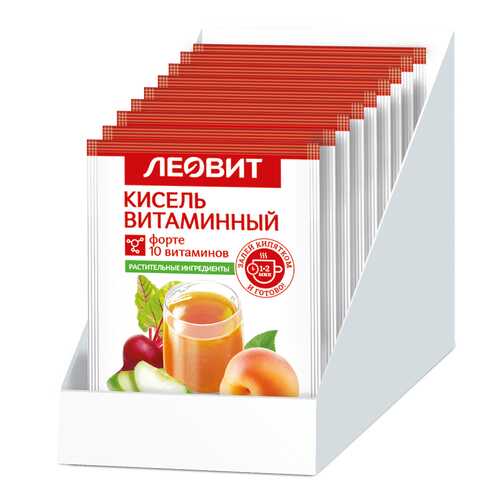 Кисель Витаминный ФОРТЕ. Шоубокс 20 шт. по 20 г. в Покупочка