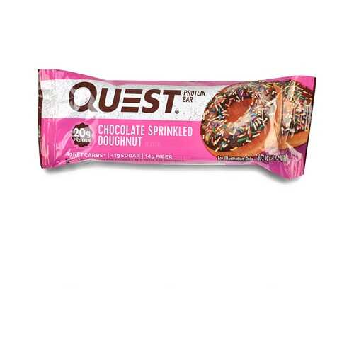 Батончик протеиновый Quest Bar Chocolate Sprinkled Doughnut Пончик Донат 60г США в Покупочка