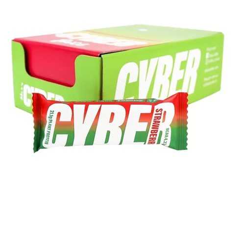 Батончик высокобелковый Cyber Bite со вкусом клубники 20 штук по 60 гр в Покупочка