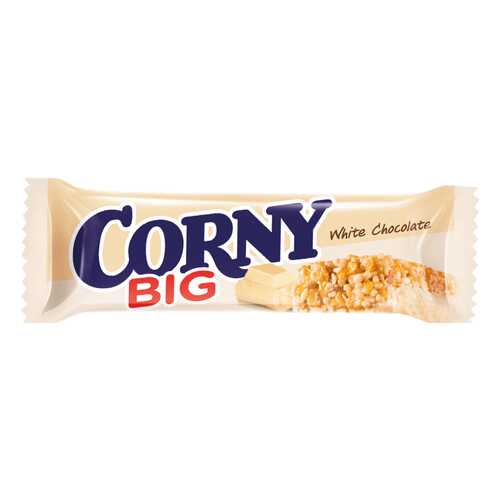 Corny BIG Злаковая полоска с белым шоколадом 24 штуки по 40г в Покупочка