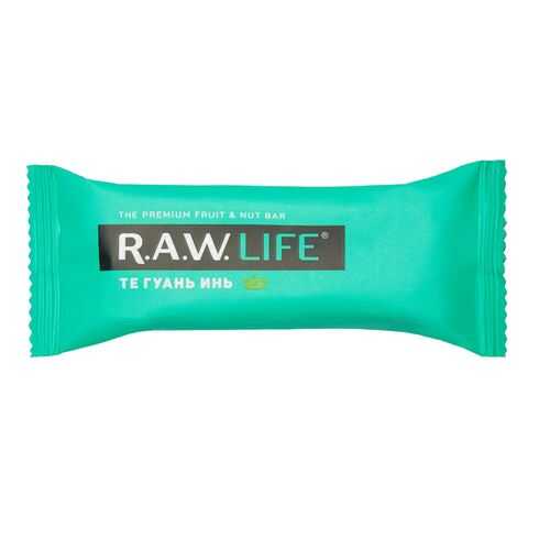 Орехово-фруктовый батончик R.A.W. LIFE те гуань инь 47 г в Покупочка