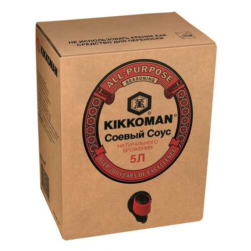 Соус Kikkoman соевый 5 л в Покупочка