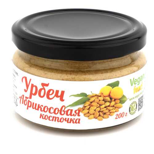 Урбеч Vegan-food из ядер абрикосовых косточек 200 г в Покупочка
