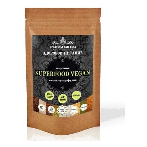 Смесь суперфудов Nanax Superfood Vegan Продукты XXII века порошок 100 г в Покупочка