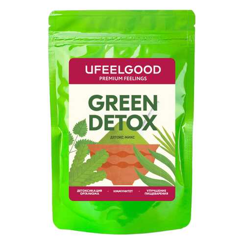Зеленый детокс микс Ufeelgood Green Detox Boost 200 г в Покупочка