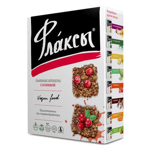 Флаксы Компас Здоровья с клюквой 120 г в Покупочка
