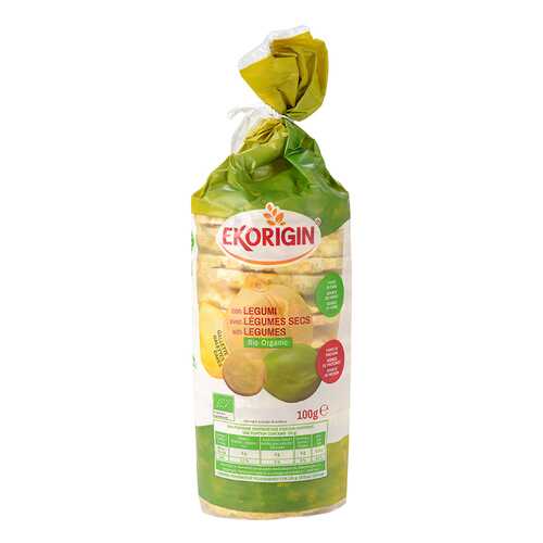 Хлебцы кукурузные Ekorigin legumes cakes с овощами 100 г в Покупочка