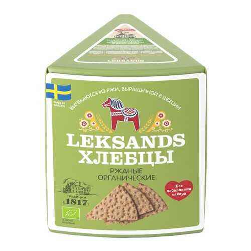Хлебцы ржаные Органические Leksands by Bionova 200 г, Швеция в Покупочка