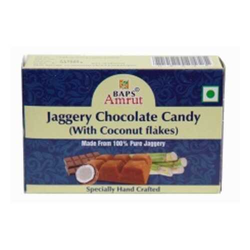 Джаггери с шоколадом и кокосом (Jaggery Chocolate Candy with Coconut Flakes) 110 г в Покупочка