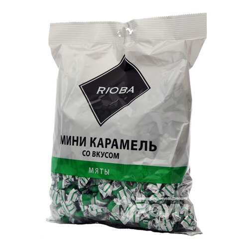Карамель Rioba леденцовая мини со вкусом мяты 500 г в Покупочка