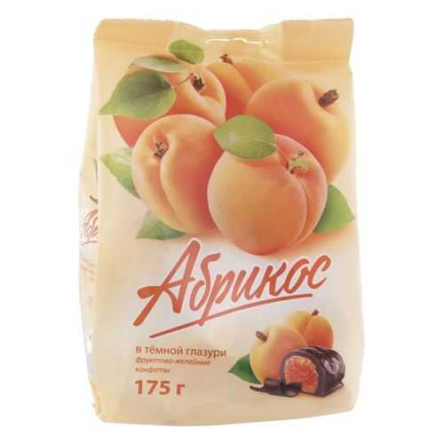 Конфеты фруктово-желейные Good Food абрикос в темной глазури 175 г в Покупочка