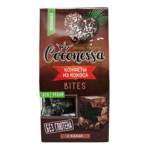 Конфеты кокосовые Coconessa какао 90 г в Покупочка