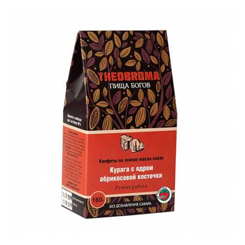 Конфеты Курага с ядром абрикосовой косточки Theobroma Пища Богов 160 г в Покупочка