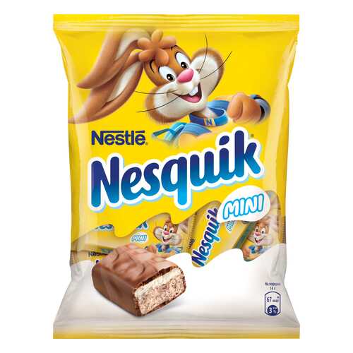 Конфеты Nestle nesquik мини 186 г в Покупочка