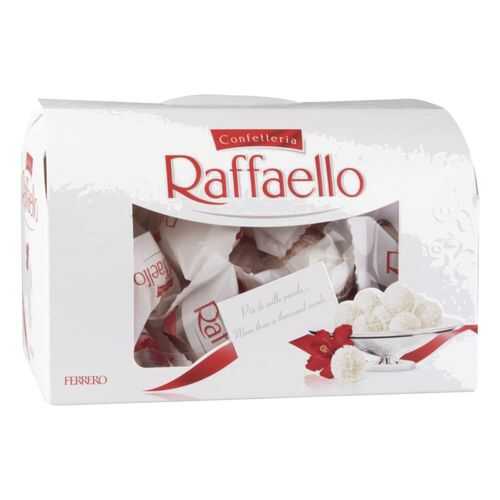 Конфеты Raffaello с цельным миндальным орехом в кокосовой обсыпке 240 г в Покупочка
