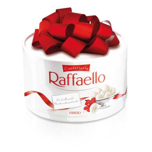 Конфеты Raffaello с цельным миндальным орехом в кокосовой обсыпке торт 100 г в Покупочка