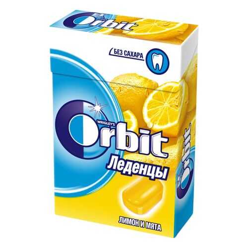 Леденцы Orbit лимон и мята 35 г в Покупочка