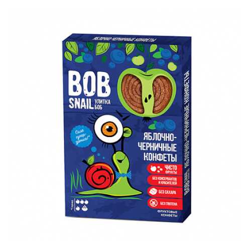 Конфеты яблочно-черничные Bob Snail 60 г в Покупочка