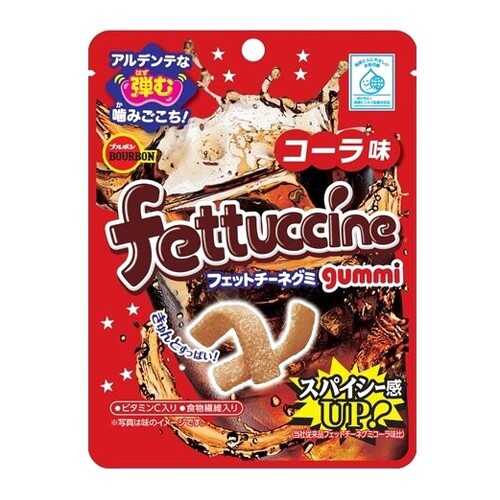 Мармелад жевательный Bourbon Fettuccine Gummi со вкусом колы 50 г в Покупочка