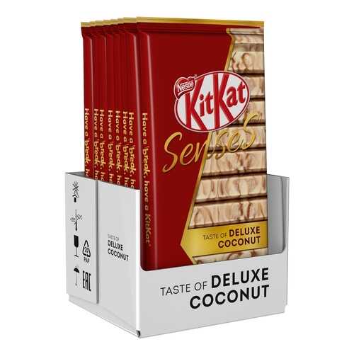 KITKAT Senses Deluxe Coconut 8 шт по 112г в Покупочка