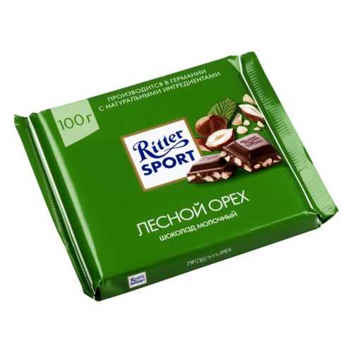 Шоколад молочный Ritter Sport лесной орех 100 г в Покупочка