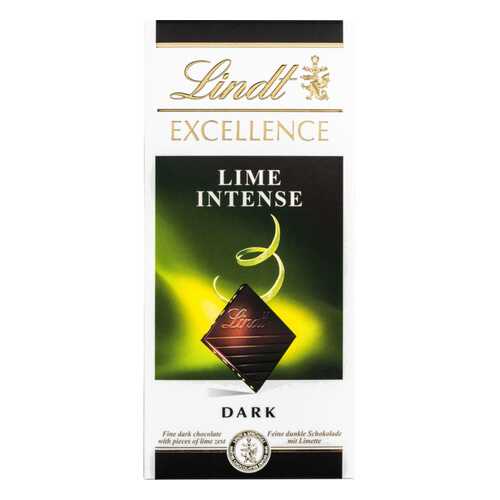 Шоколад темный Lindt excellence лайм 100 г в Покупочка