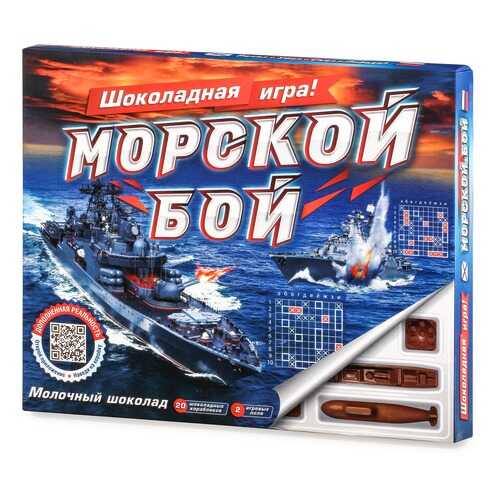 Шоколадная игра Вкусные идеи морской бой 180 г 28х22х2 Россия в Покупочка